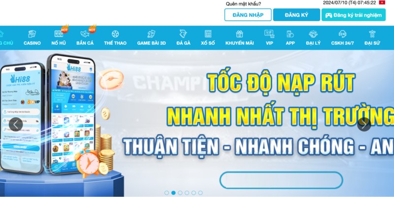 HI88 hoạt động với trách nhiệm cao